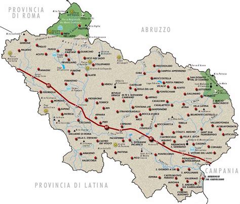 Mappa Italia Con Capoluoghi Di Provincia Mappa Cartina Provincia