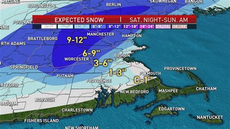 Saturday Noreaster Winter Storm Warnings In Mass Nh Vt Maine Necn