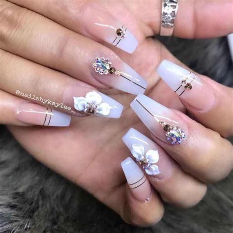 Diseños de uñas acrilicas apk. 20+ Hermosas Diseños de Uñas en Blanco que te Encantarán | Uñas 2019 - Nails | Uñas acrilicas en ...