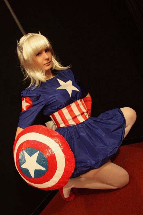 Female Captain America Cosplay By Yukikio28 On Deviantart