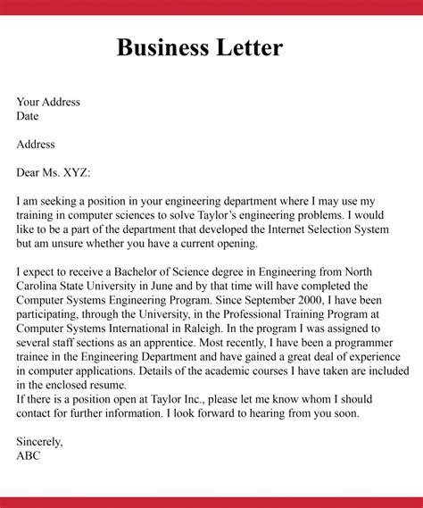 A business letter is a formal way of communication used in the corporate sector among the clients and the company, customer and the producer or seller the format in these business letter templates is updated and latest. 4+ 😍Simple Business Letter With Example😃