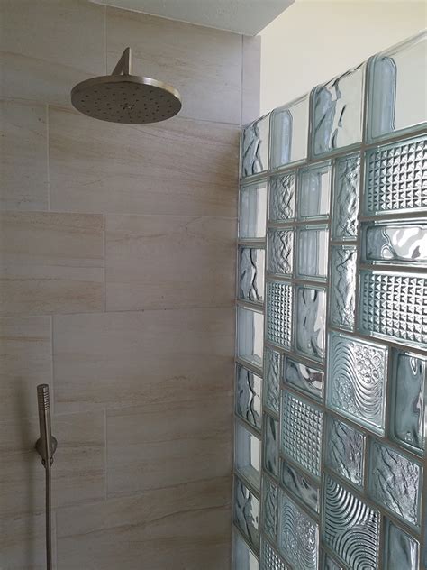How To Use Glass Block Sizes And Shapes For A Walk In Shower Innovate Building Solutions
