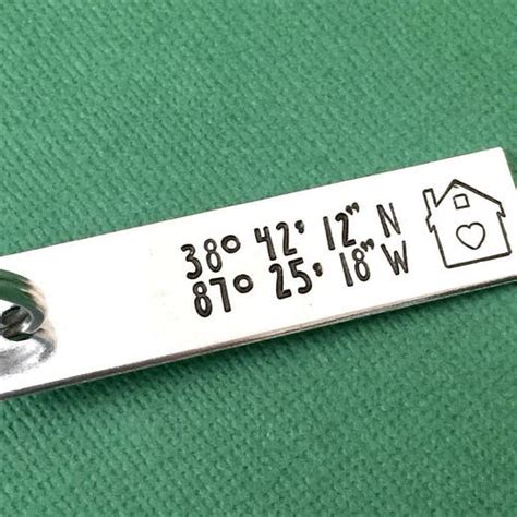 Personalized New Homeowner Keychain Housewarming T New Etsy