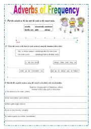 Maybe you would like to learn more about one of these? English teaching worksheets: Adverbs of frequency