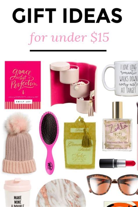 Coming up with good gift ideas for women in your life can be tough. The best gifts for her under $15 that she's guaranteed to ...