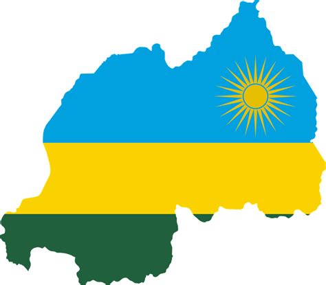 Flag Map Of Rwanda Free Vector Maps Map Vector Vector Free Flag Porn Sex Picture