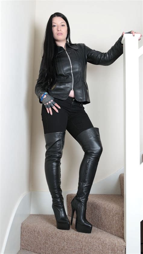 British Leather Girls Leather Women Fashion