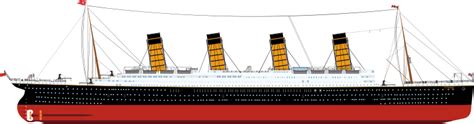 Clip Art Rms Titanic 2d Vectorized Clip Svg