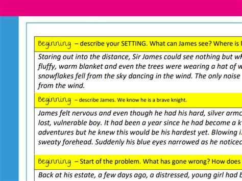 Short Story Writing Example Story And Plan Ks2 Teaching Resources