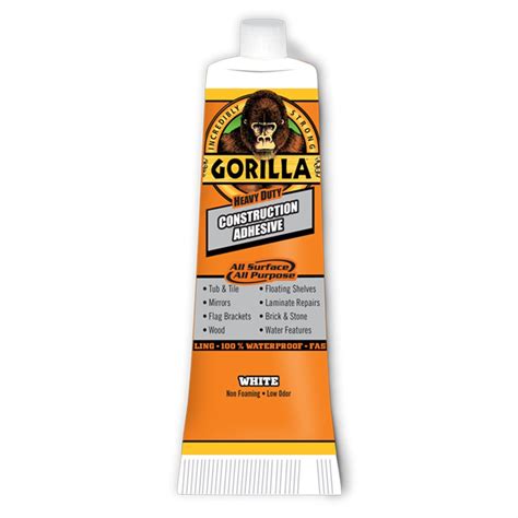 How To Use Gorilla Construction Adhesive