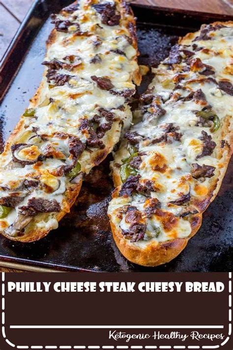 This one pot philly cheese steak soup is going to be a new family favorite. Philly Cheese Steak Cheesy Bread - Dinner Recipes Chicken ...