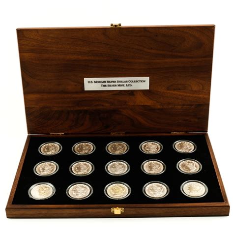 Us Morgan Silver Dollar Collection Issued By The Silver Mint Ltd Ebth