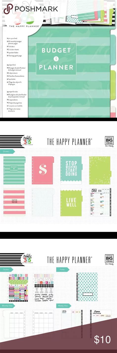 The Classic Happy Planner Budget Extension Pack Happy Planner