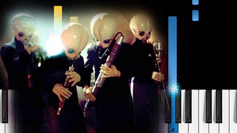 Star Wars Cantina Band Piano Tutorial Sheets YouTube