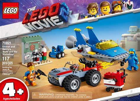 Best Buy Lego Movie 2 Emmet And Bennys Build And Fix Workshop 70821 6250803