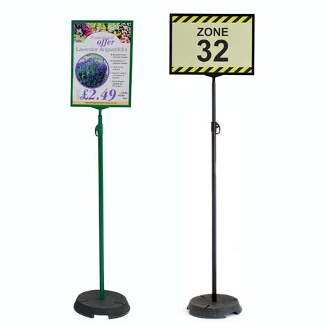 Floor Standing Sign Holders Uk 1 Tier And 2 Tier Double Sided Poster