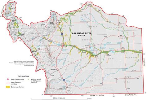 Arkansas River Valley Map