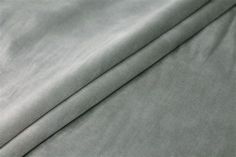 Buy Fabric Online Cotton Velvet Furnishing Velvet Velvet Grey