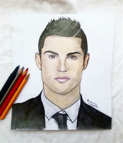 Realistic Cristiano Ronaldo Drawing Easy