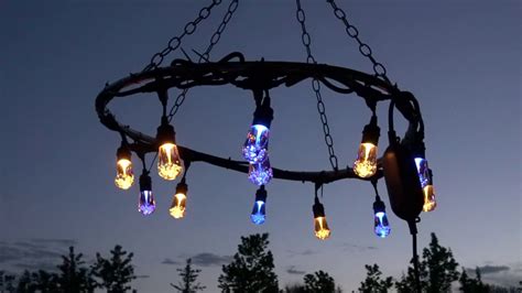 Diy Outdoor Chandelier Youtube