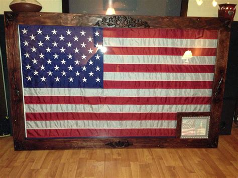 Check out our shadow box military flag and certificate selection for the very best in unique or custom, handmade pieces from our shops. DIY 3'x5' flag shadow box / frame. | Framed flag, Box ...