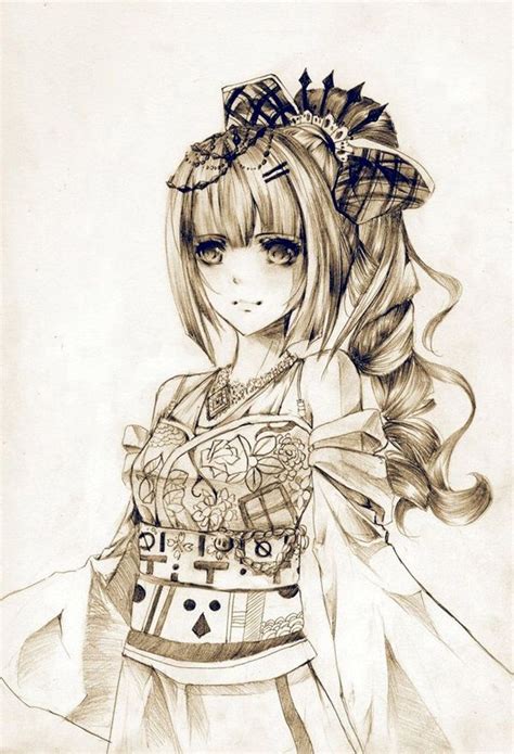 40 Amazing Anime Drawings And Manga Faces Bored Art Anime Art