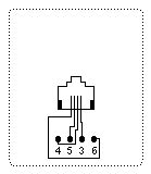 Pin/ schraubklemme der uae anschlussdose. IAE, UAE Anschlussdose, ISDN Anschlussdose, Belegung ISDN Dose