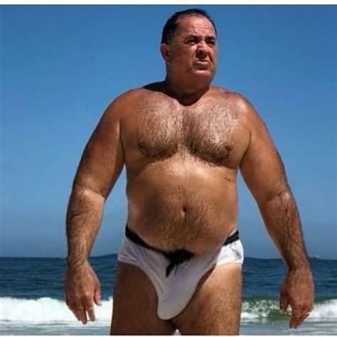 Chubby Men Bear Men Daddy Bear Mature Men Swimmer Underwear Dads Speedo Bears