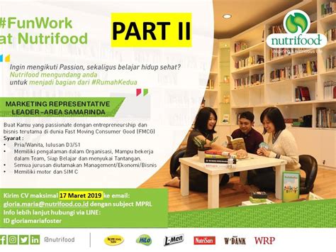 Check spelling or type a new query. Lowongan Kerja PT Nutrifood Samarinda - LOWONGAN KERJA ...