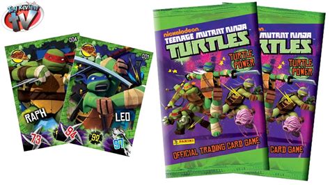 Nickelodeon Teenage Mutant Ninja Turtles Trading Cards Review Panini