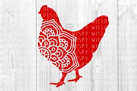 You'll get one.zip file containing: Farm Animal Mandala Bundle, Horse, Hen, Rooster, Pig ...