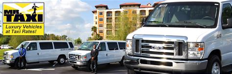Airport Shuttle Van Taxi Hire Rates Services Orlando Fl Best Florida