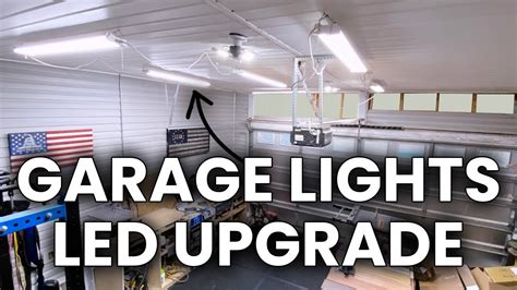Easy Diy Garage Led Lighting Amazing 100 Upgrade Youtube