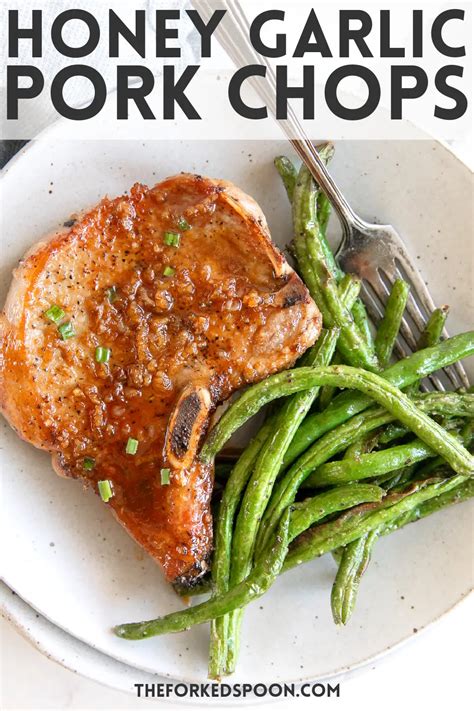 Easy Honey Garlic Pork Chops The Forked Spoon