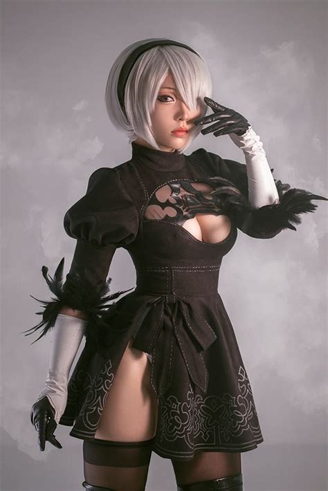 nier automata s 2b cosplay cosplay woman cosplay outfits