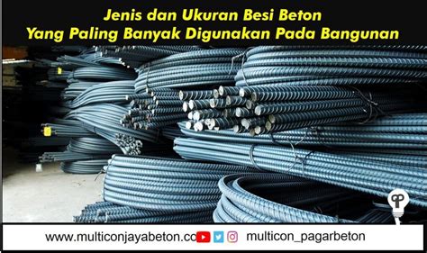 Ukuran Besi Beton Serta Jenis Pengertian Dan Fungsinya Mata Hari