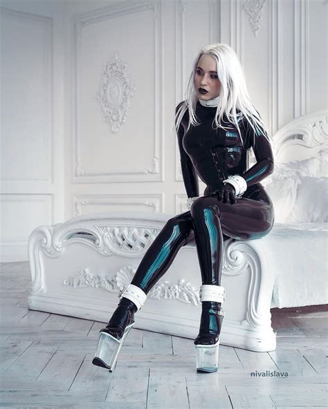 Nivalislava On Instagram “black Or White 🤔 Latex Shiny Tight