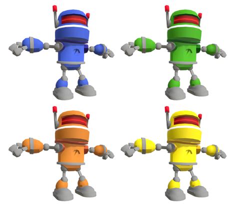 Playstation 2 Buzz Junior Robo Jam Robot Cpu The Models Resource