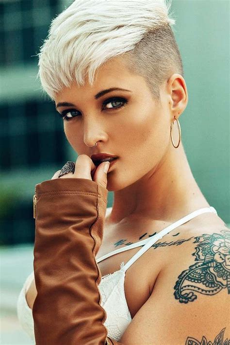 Fade Haircuts For Women Go Glam With Short Trendy Hairstyles Like