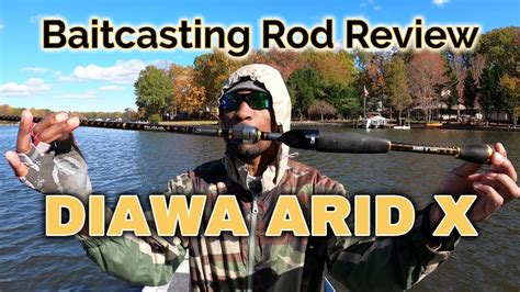DIAWA ARID X Baitcasting Rod Review YouTube