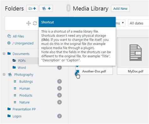 Wordpress Real Media Library Media Library Folder And File Manager For