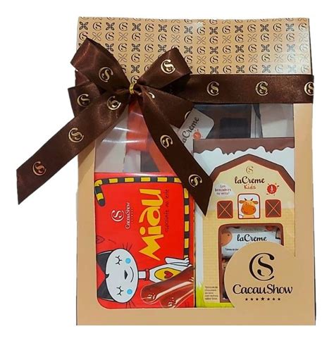 Kit De Chocolates Cacau Show Para Presente Com Frete Gr Tis Parcelamento Sem Juros