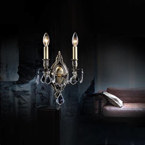 Mast light view all variants. CWI Lighting Brass 2-Light Antique Brass Sconce-2038W9AB-2 ...