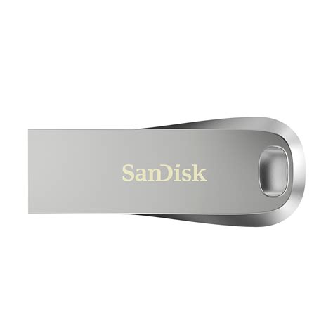 แฟลชไดรฟ์ Sandisk Ultra Luxe 256gb Usb 31 Silver Sdcz74256gg46
