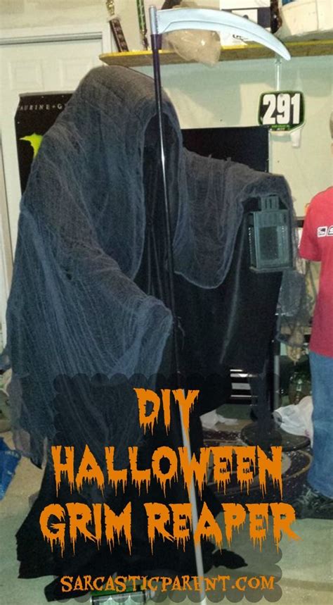 Diy Halloween Grim Reaper Halloween Props Diy Halloween Diy