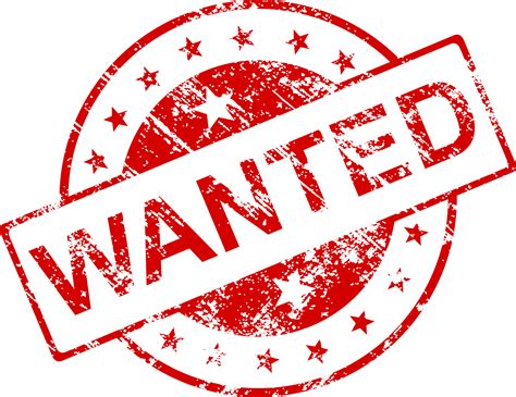 Wanted Stamp Png Transparent Png 97404 Dlfpt