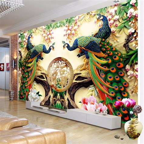 Customized 3d Wallpaper For Walls 3d Customized Wallpaper Room Wallpaper Relief Fashion Mural