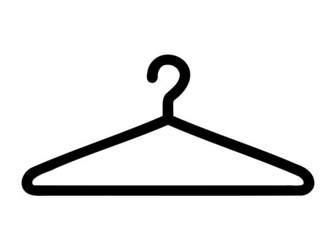 Hanger Svg Clothes Hanger Svg Wardrobe Svg Hanger Clipart Etsy