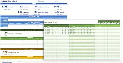 Find content updated daily for social media report template Social Media Report Template Excel - planner template free