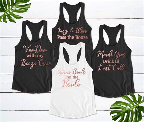 Amazon Com Nola Bachelorette Party Shirts Funny Bridesmaid Shirts
